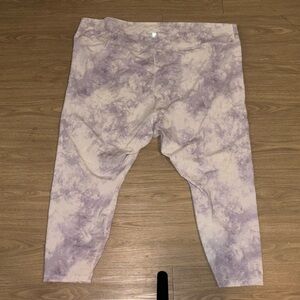 Old Navy Active PowerChill Extra High-Rise Leggings – Size 4X, Purple & White Cl